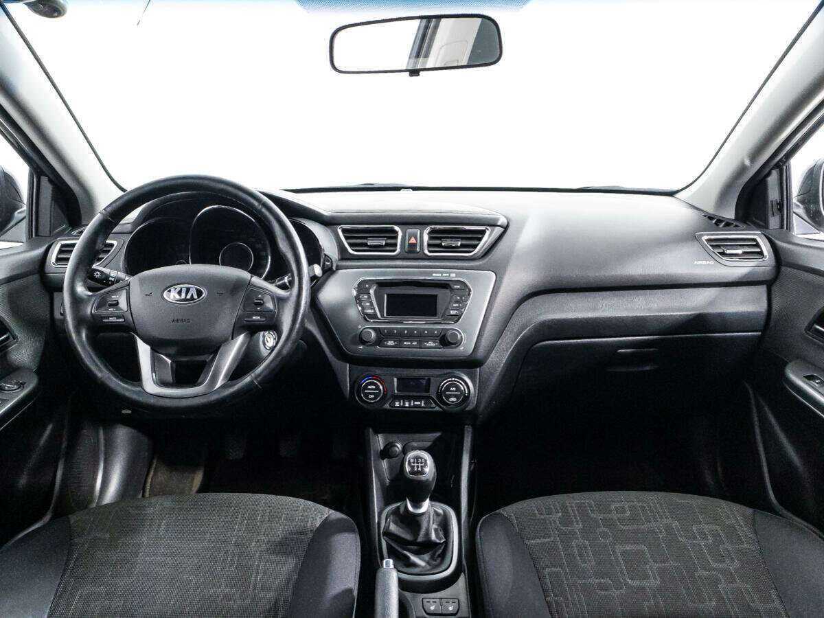 Kia Rio 6-speed, 2014 Фото №13