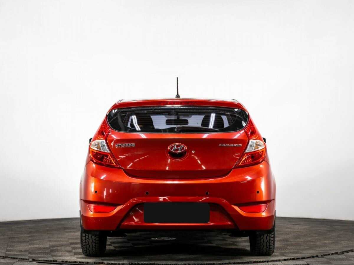 Hyundai Solaris, 2011 Фото №5